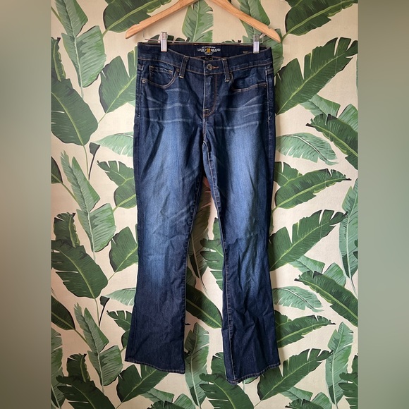 Lucky Brand Sofia Bootcut Jeans Flare Dark Wash 8 29 Womens - Picture 3 of 11
